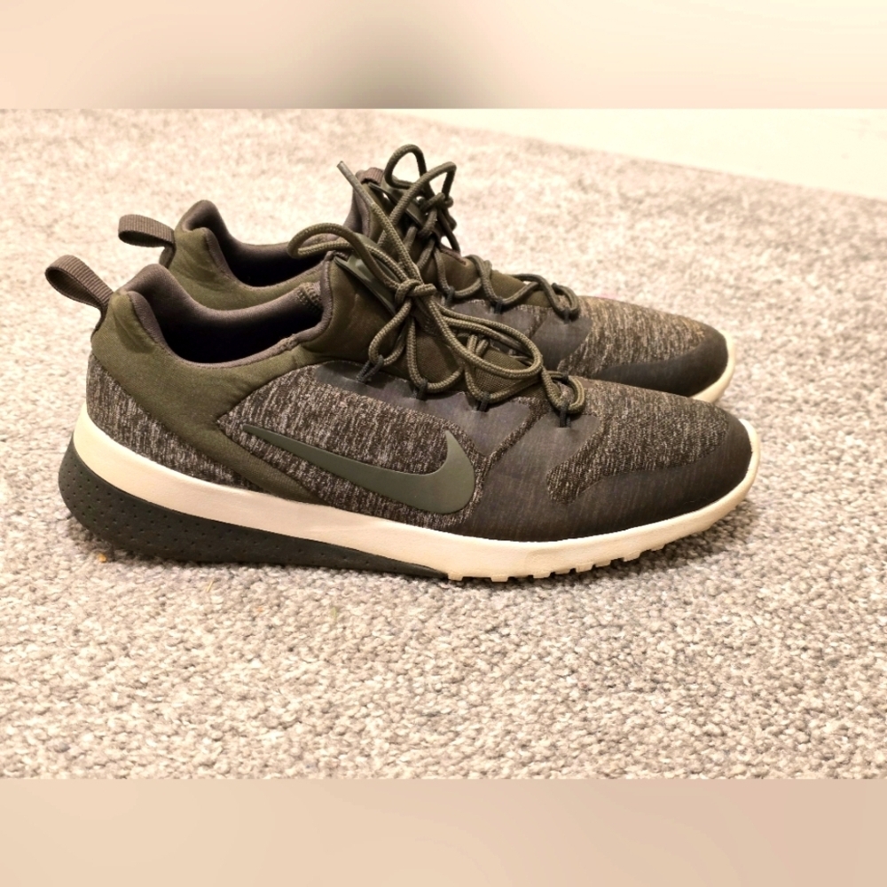 Nike CK Racer Trainers Dark Green Womens Size 8